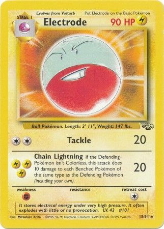 Electrode (18/64) [Jungle Unlimited] | Amazing Games TCG