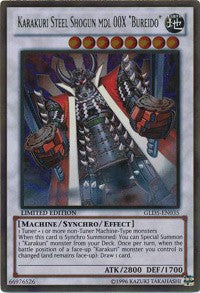 Karakuri Steel Shogun mdl 00X Bureido [Gold Series: Haunted Mine] [GLD5-EN035] | Amazing Games TCG