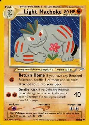 Light Machoke (49/105) [Neo Destiny Unlimited] | Amazing Games TCG