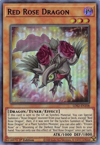 Red Rose Dragon (Purple) [LDS2-EN108] Ultra Rare | Amazing Games TCG