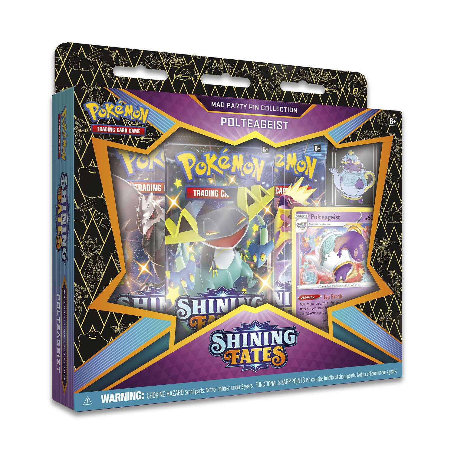 Shining Fates - Mad Party Pin Collection (Polteageist) | Amazing Games TCG