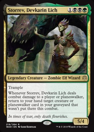 Storrev, Devkarin Lich [War of the Spark] | Amazing Games TCG