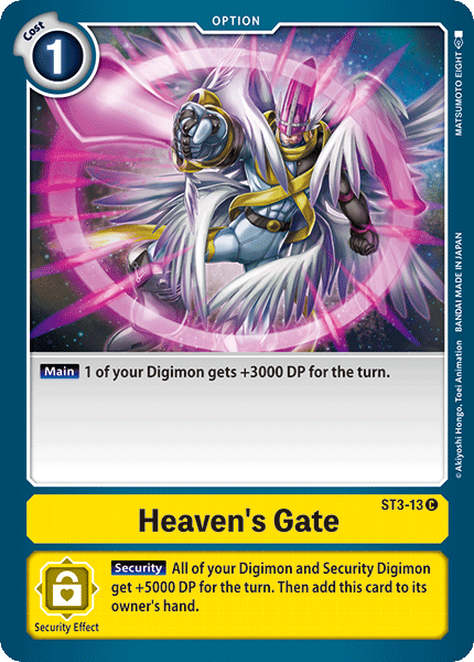 Heaven's Gate [ST3-13] [Starter Deck: Heaven's Yellow] | Amazing Games TCG