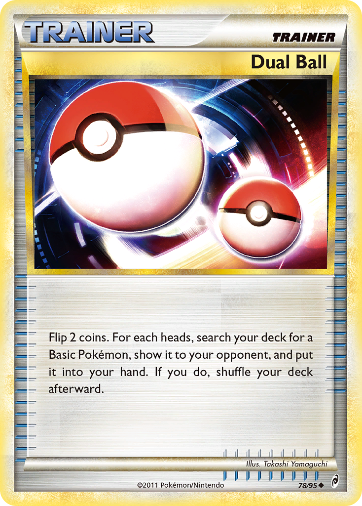 Dual Ball (78/95) [HeartGold & SoulSilver: Call of Legends] | Amazing Games TCG