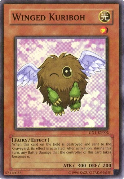 Winged Kuriboh [GX1-EN002] Super Rare | Amazing Games TCG