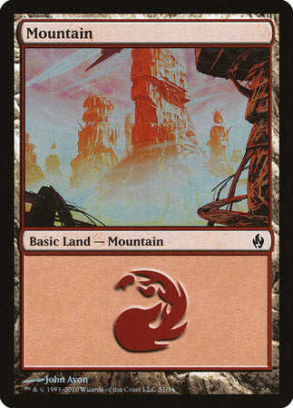 Mountain (31) [Premium Deck Series: Fire and Lightning] | Amazing Games TCG