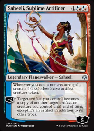 Saheeli, Sublime Artificer [War of the Spark] | Amazing Games TCG