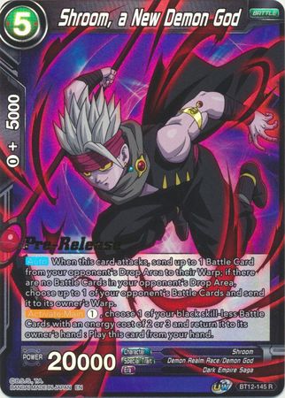 Shroom, a New Demon God (BT12-145) [Vicious Rejuvenation Prerelease Promos] | Amazing Games TCG