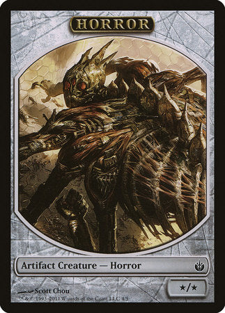 Horror Token [Mirrodin Besieged Tokens] | Amazing Games TCG