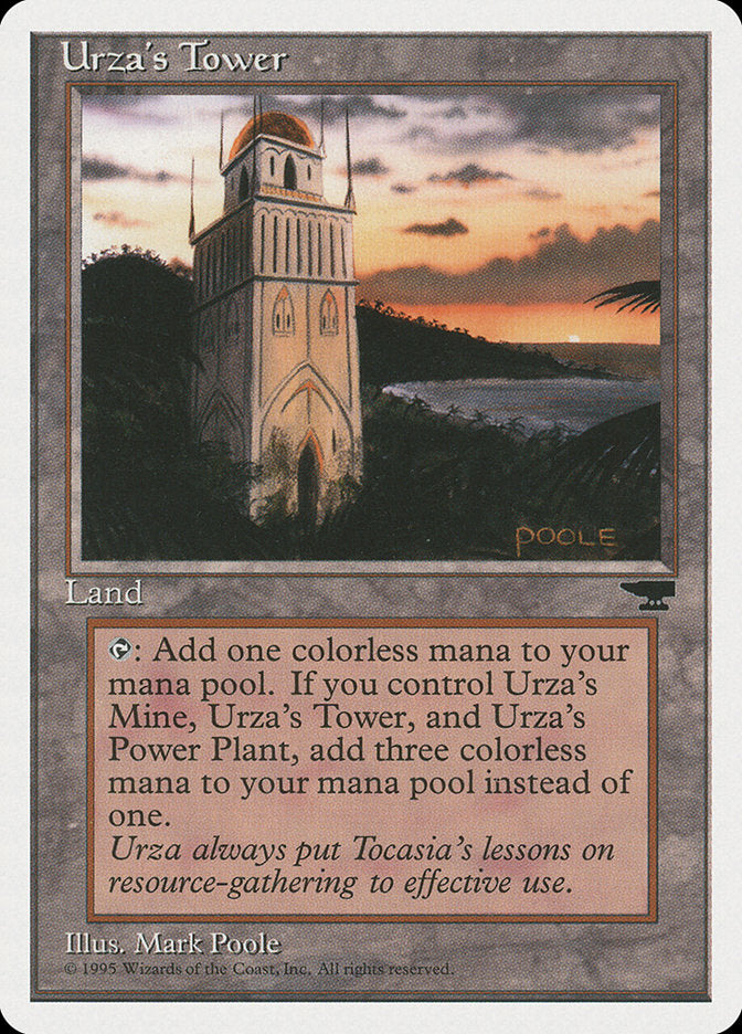 Urza's Tower (Sunset) [Chronicles] | Amazing Games TCG