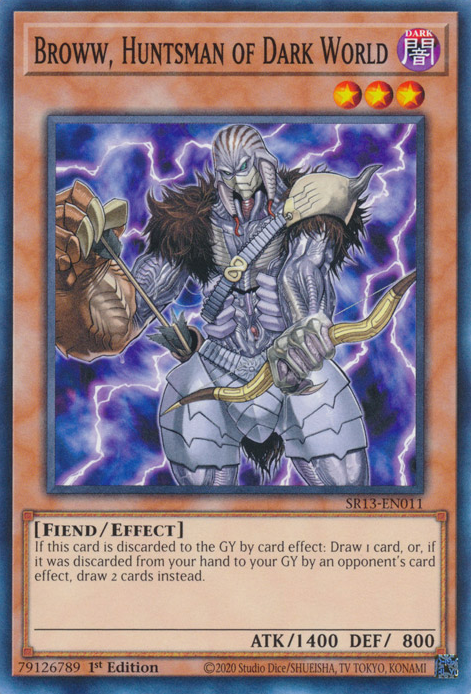 Broww, Huntsman of Dark World [SR13-EN011] Common | Amazing Games TCG