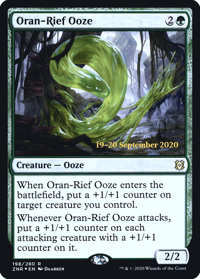 Oran-Rief Ooze  [Zendikar Rising Prerelease Promos] | Amazing Games TCG