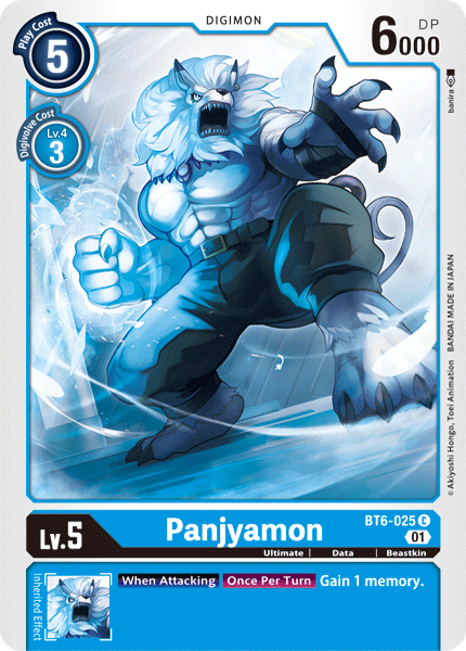 Panjyamon [BT6-025] [Double Diamond] | Amazing Games TCG