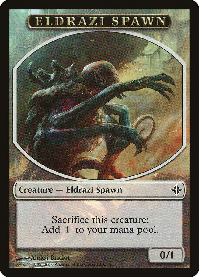 Eldrazi Spawn (1a/5) [Rise of the Eldrazi Tokens] | Amazing Games TCG