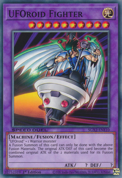 UFOroid Fighter [SGX2-ENE10] Common | Amazing Games TCG