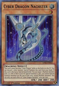 Cyber Dragon Nachster (Green) [LDS2-EN032] Ultra Rare | Amazing Games TCG