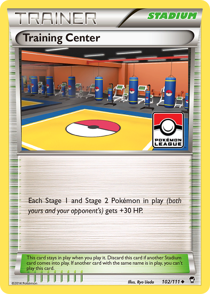 Training Center (102/111) [XY: Furious Fists] | Amazing Games TCG