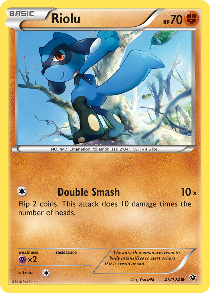 Riolu (45/124) [XY: Fates Collide] | Amazing Games TCG