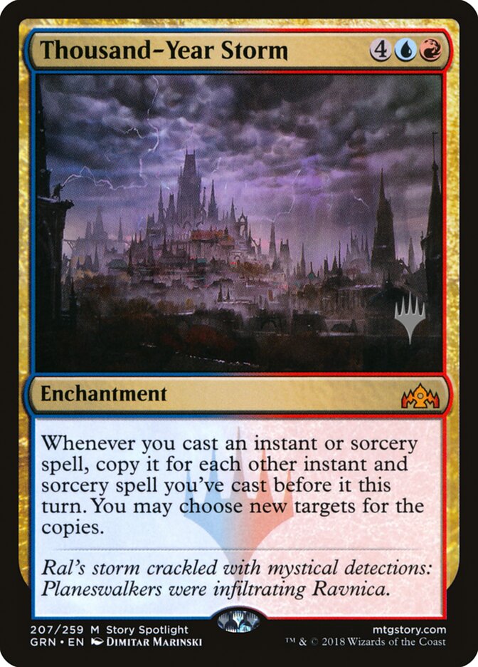 Thousand-Year Storm [Guilds of Ravnica Promos] | Amazing Games TCG