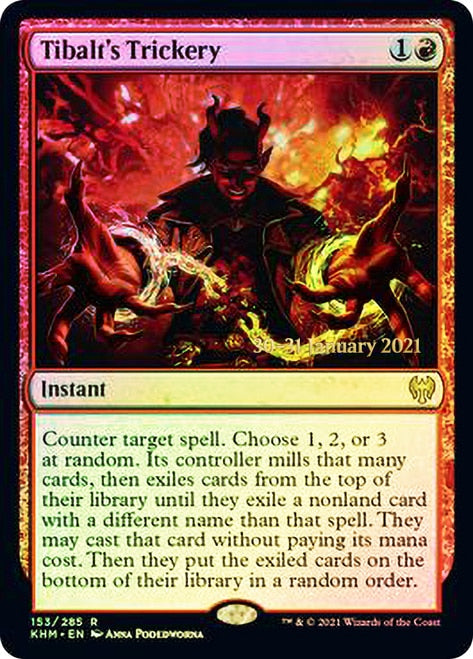 Tibalt's Trickery  [Kaldheim Prerelease Promos] | Amazing Games TCG