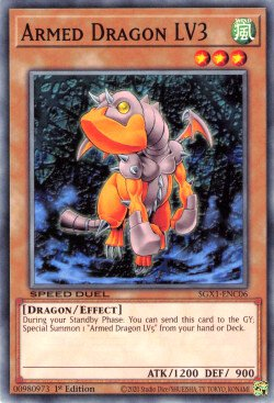 Armed Dragon LV3 [SGX1-ENC06] Common | Amazing Games TCG