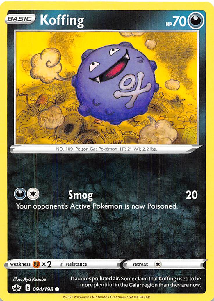 Koffing (094/198) [Sword & Shield: Chilling Reign] | Amazing Games TCG