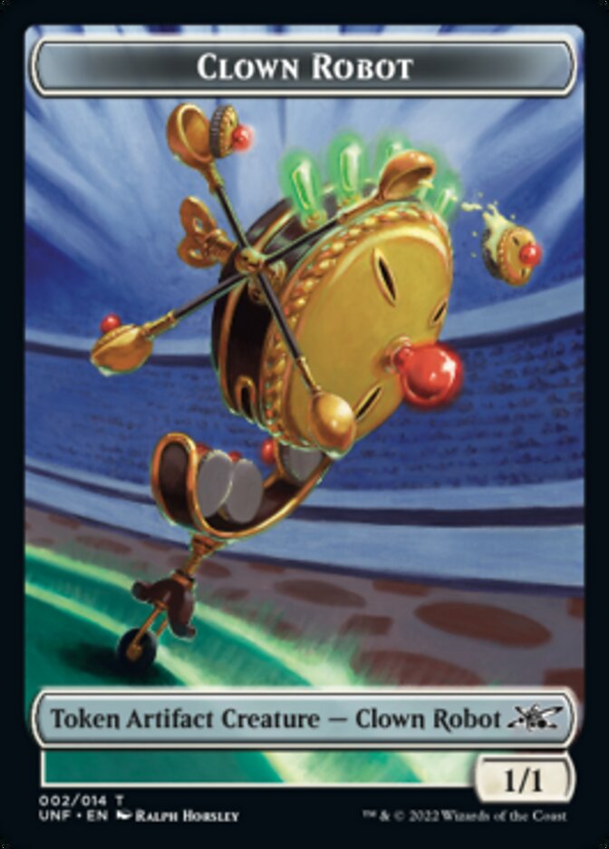 Clown Robot (002) Token [Unfinity Tokens] | Amazing Games TCG