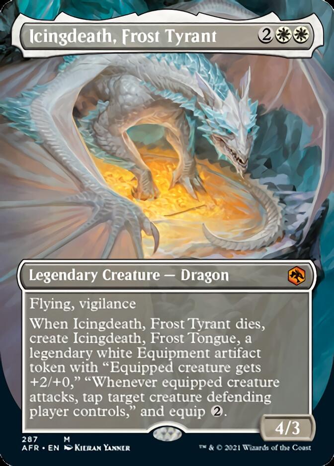 Icingdeath, Frost Tyrant (Extended) [Dungeons & Dragons: Adventures in the Forgotten Realms] | Amazing Games TCG