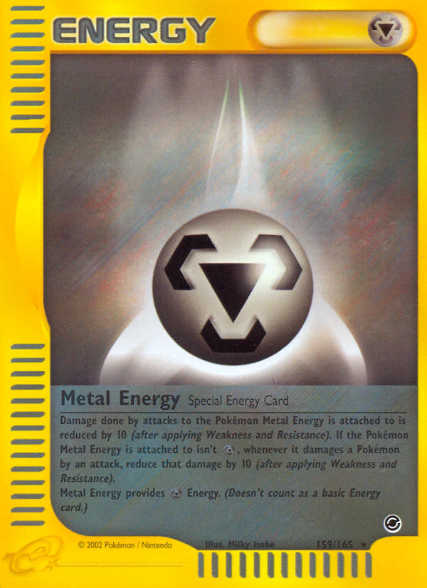 Metal Energy (159/165) [Expedition: Base Set] | Amazing Games TCG