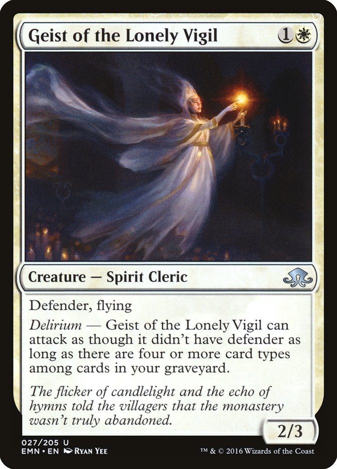 Geist of the Lonely Vigil [Eldritch Moon] | Amazing Games TCG