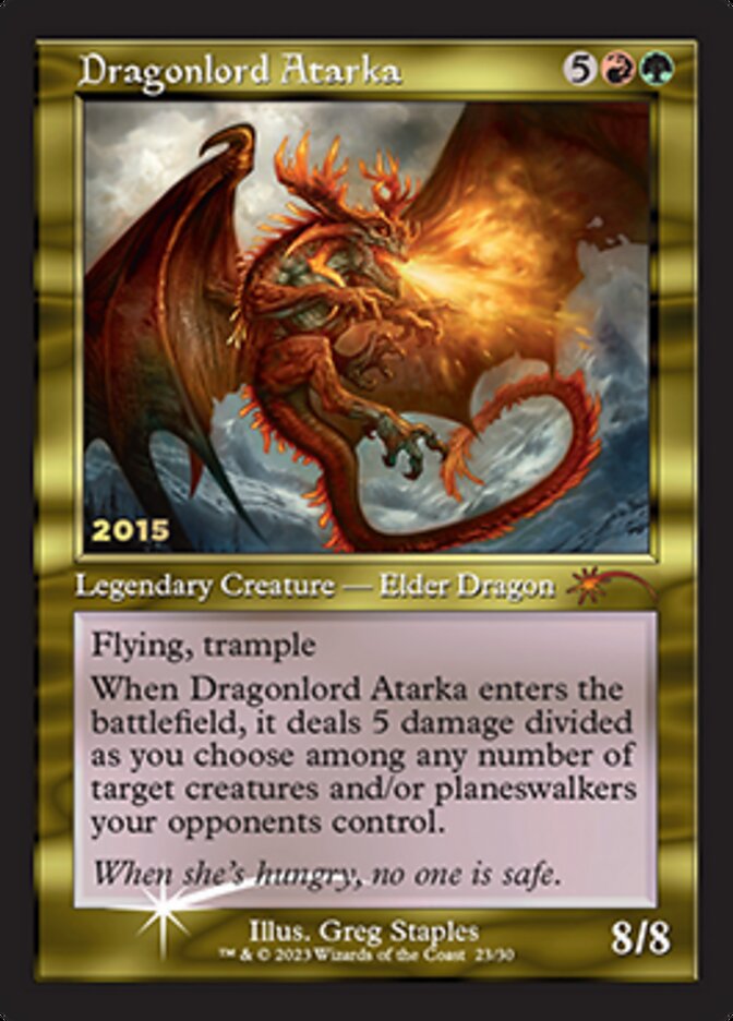Dragonlord Atarka [30th Anniversary Promos] | Amazing Games TCG