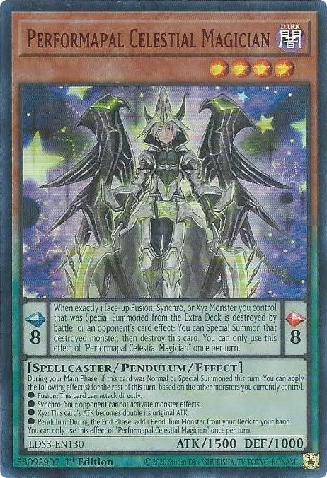 Performapal Celestial Magician (Red) [LDS3-EN130] Ultra Rare | Amazing Games TCG