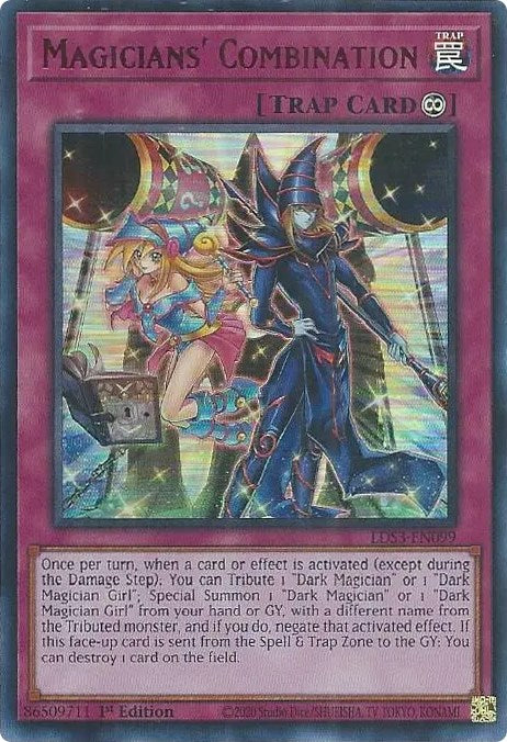 Magicians' Combination (Red) [LDS3-EN099] Ultra Rare | Amazing Games TCG