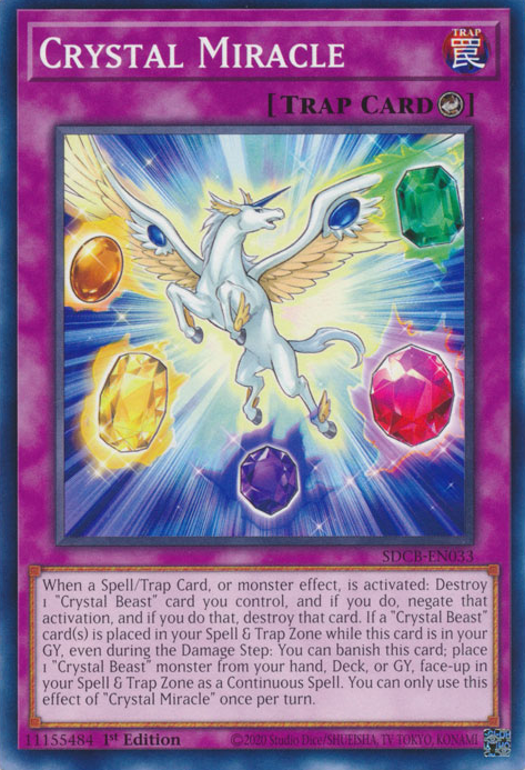 Crystal Miracle [SDCB-EN033] Common | Amazing Games TCG