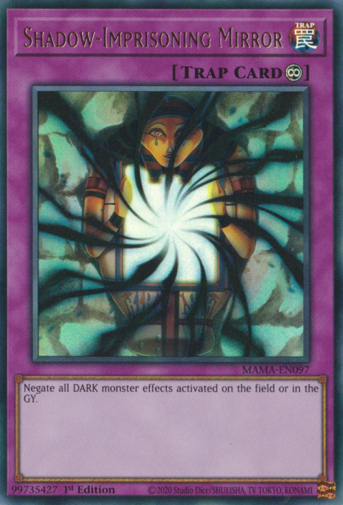 Shadow-Imprisoning Mirror [MAMA-EN097] Ultra Rare | Amazing Games TCG