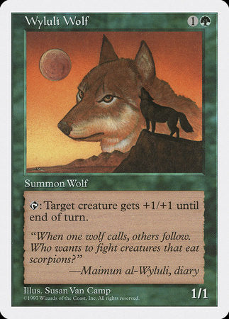 Wyluli Wolf [Fifth Edition] | Amazing Games TCG