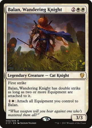 Balan, Wandering Knight [Commander 2017] | Amazing Games TCG