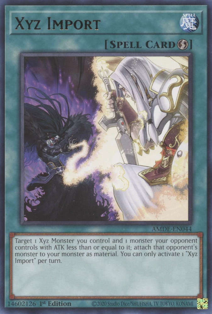 Xyz Import [AMDE-EN044] Rare | Amazing Games TCG