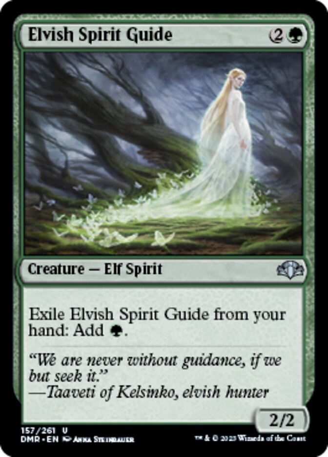 Elvish Spirit Guide [Dominaria Remastered] | Amazing Games TCG