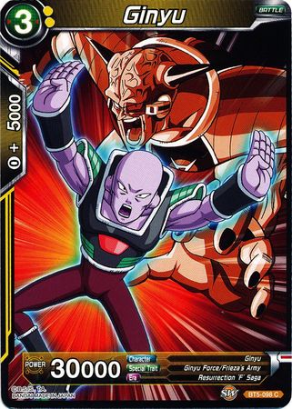 Ginyu (BT5-098) [Miraculous Revival] | Amazing Games TCG