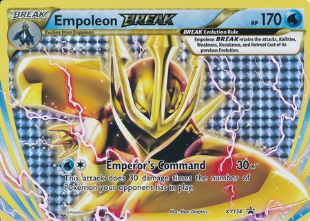 Empoleon BREAK (XY134) (Jumbo Card) [XY: Black Star Promos] | Amazing Games TCG