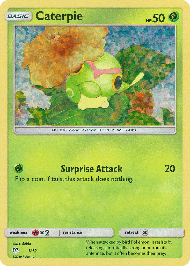 Caterpie (1/12) [McDonald's Promos: 2019 Collection] | Amazing Games TCG