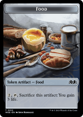 Mouse // Food (0012) Double-Sided Token [Wilds of Eldraine Tokens] | Amazing Games TCG