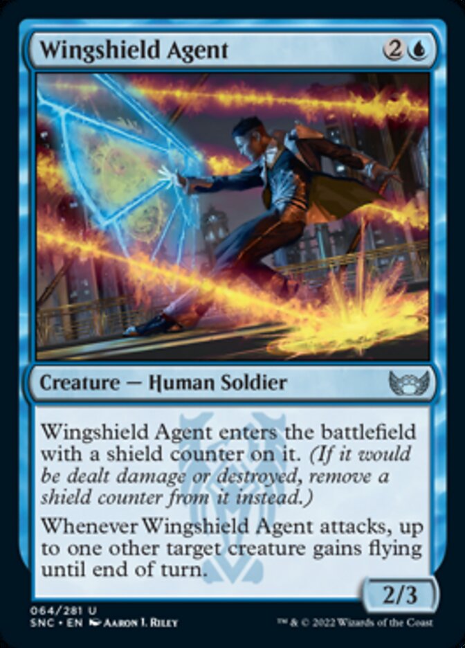 Wingshield Agent [Streets of New Capenna] | Amazing Games TCG