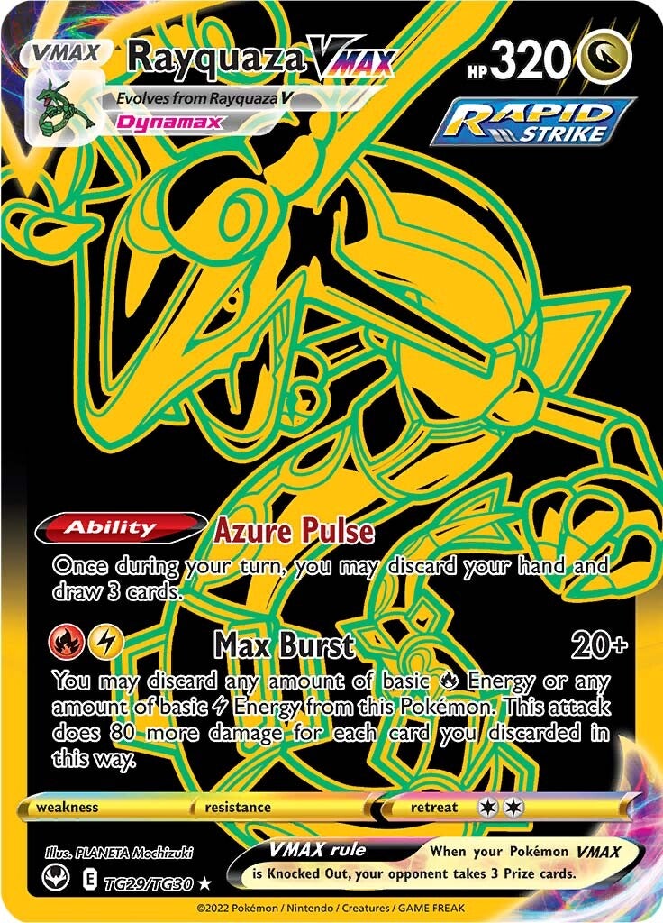 Rayquaza VMAX (TG29/TG30) [Sword & Shield: Silver Tempest] | Amazing Games TCG