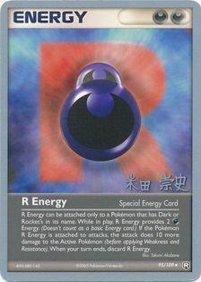 R Energy (95/109) (Dark Tyranitar Deck - Takashi Yoneda) [World Championships 2005] | Amazing Games TCG