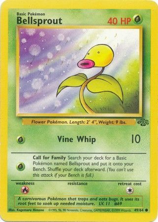Bellsprout (49/64) [Jungle Unlimited] | Amazing Games TCG