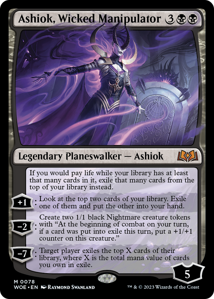 Ashiok, Wicked Manipulator [Wilds of Eldraine] | Amazing Games TCG