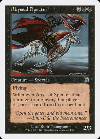 Abyssal Specter [Deckmasters] | Amazing Games TCG