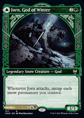 Jorn, God of Winter // Kaldring, the Rimestaff (Showcase) [Kaldheim] | Amazing Games TCG